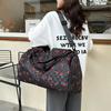 Women's Personalized Printed Casual Travel Bag for Traveling and Wet Separation Can Be Used for Pull-up Fitness Bag