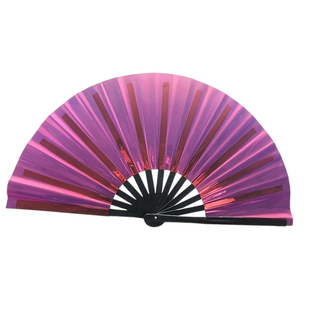 Folding Popping Fan Multifunction Decoration for Festival Line Dancing Party