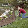 10Meters Fixed Garden Barrier Lawn Grass Plastic Edging Border Landscape Edging Garden Edge Kit Easy To Install