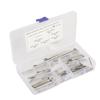 Stainless Steel Cotter Pin Fastener Kit 6 Size M1.6x25 M2.5x25 40 M3.0x30 40 M4x60 for Auto Truck Garage Workshop Repair