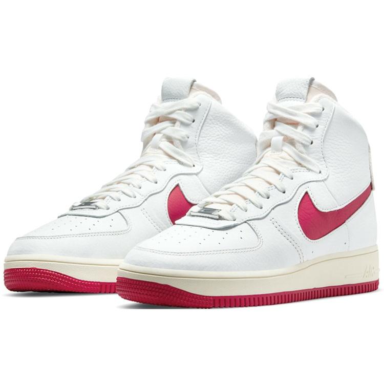 (WMNS) Nike Air Force 1 High Sculpt 'White Gym Red' Women's DC3590-100