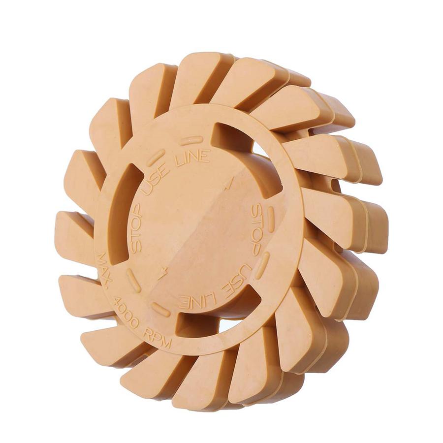 Rubber Eraser Wheel Remove Car Glue Adhesive Tape Sticker Decals Mark Label 2