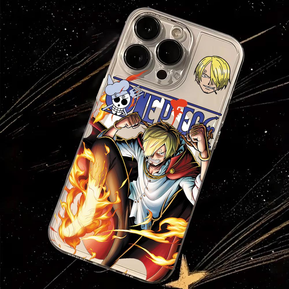 Anime Ones Pieces Luffys Magnetic Phone Case for iPhone 17 16 15 14 13 12 11 8 7 Air Plus Pro Max X XR XSMax Soft Clear Tpu