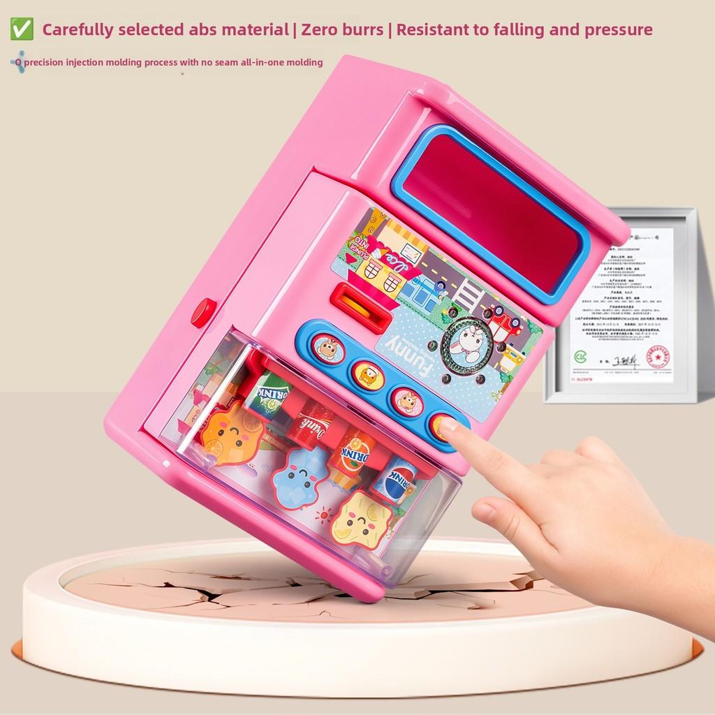 Kids Toy Vending Machine With Sound And Light For Preschool Children