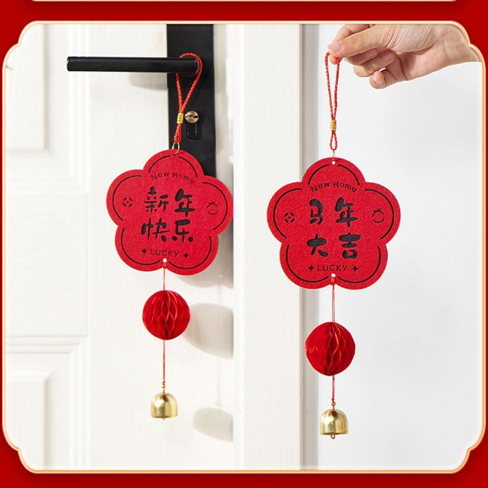 Non Woven Fu Character Hanging Ornament New Year Lucky Decoration  Home Living Room Decor
