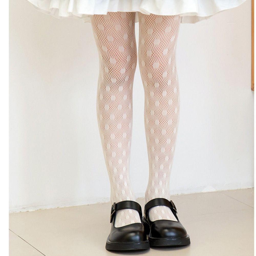 Medias de Malla Elásticas Calcetines de Verano Medias para Niños Medias de Moda para Niñas