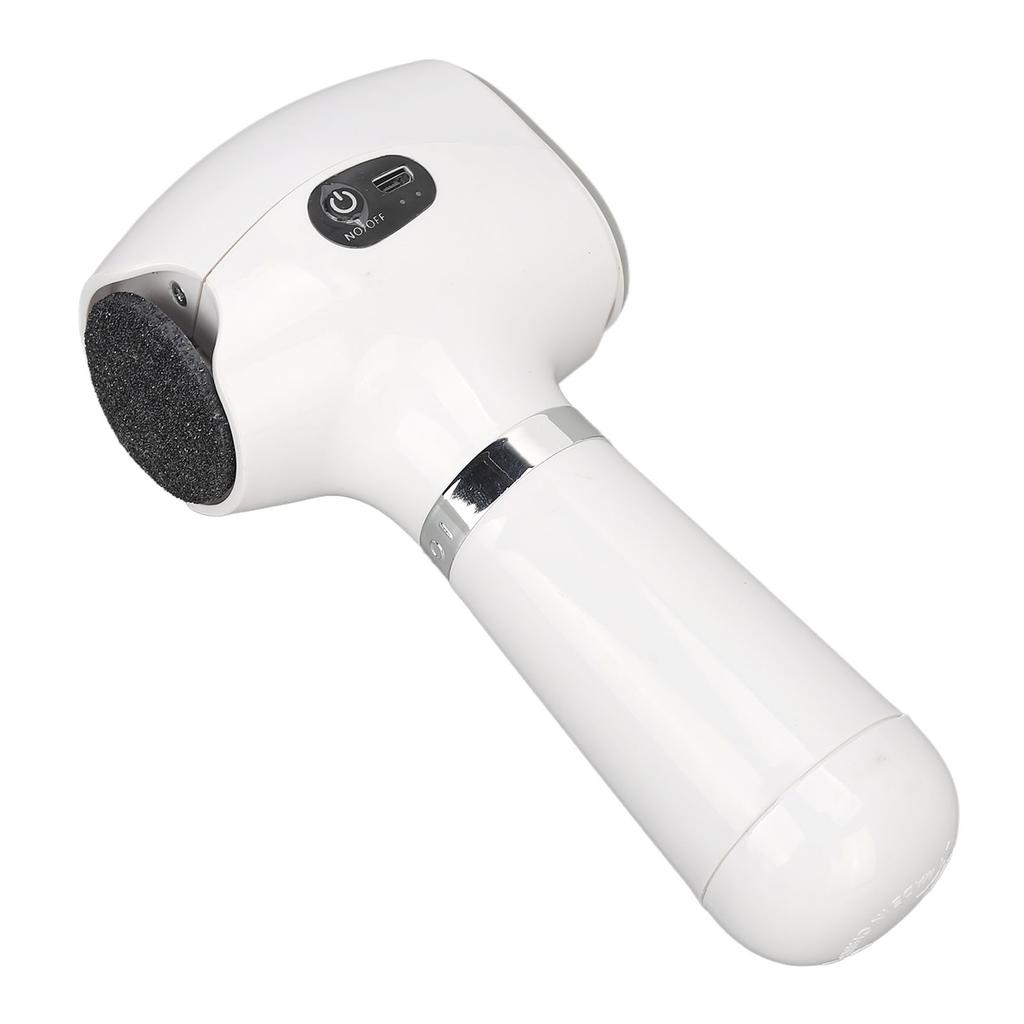 Electric Foot File Nano Glass Corns Removal Automatic Chargeable Smooth Skin Foot Grinder White