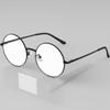New Arrivals Open Run Unisex Blue Light Blocking Round Lens Glasses