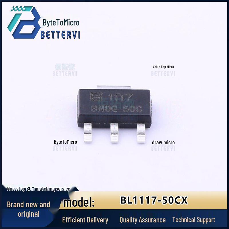 

Genuine BL1117-50CX SOT-223 LDO Linear Regulator