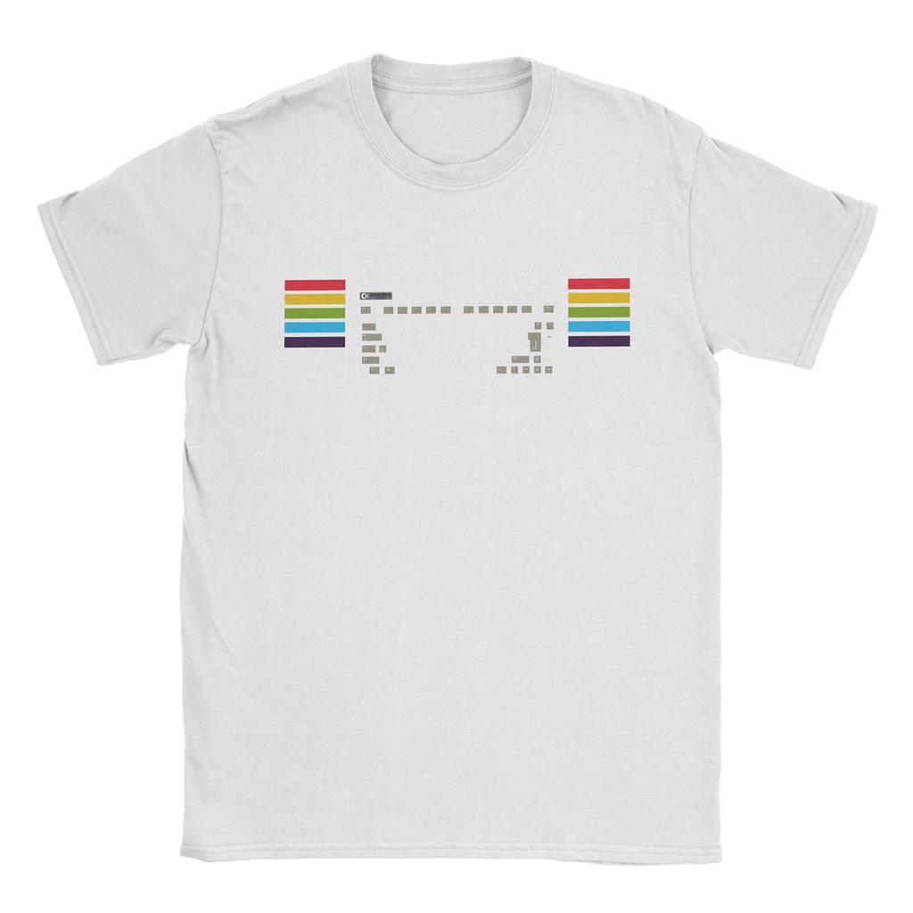 Casual Sinclair Zx Spectrum Commodore Amiga 600 Tshirt For Men Women O-neck Short Sleeve Tops  100%Cotton Summer Clothes