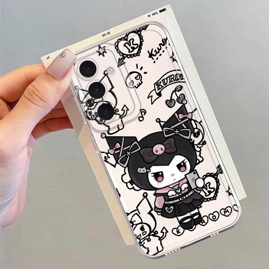 

Мультяшный чехол Kuromi для Samsung Galaxy A57 A14 A16 A25 A51 A36 A37 A55 A34 A35 A54 A15 A52 A17 A52 A26 A24 A56 Чехол для телефона A13 Galaxy A54 5G