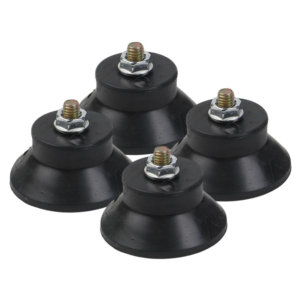 Foot Pad Air Compressor 4Pcs/Set Accessories Black Components