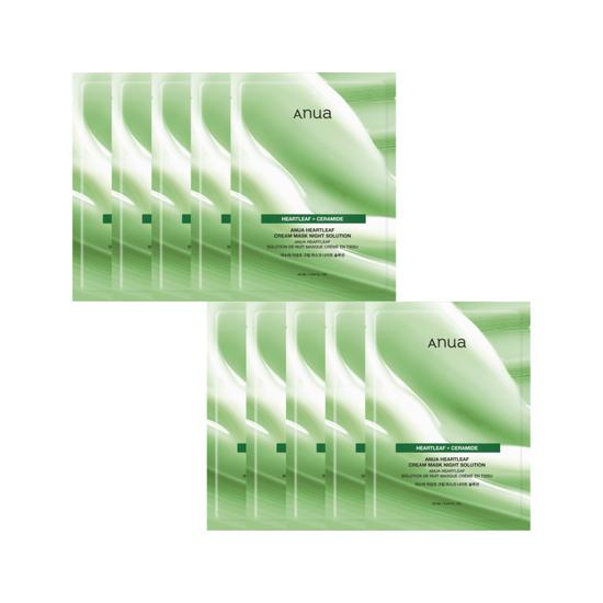 Anua Asungcho Cream Mask Night Solution 10 Sheets