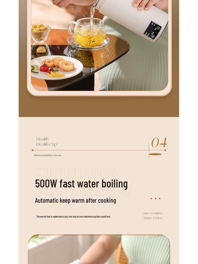 Portable Automatic Household Electric Water Heater & Small Constant Temperature Kettle