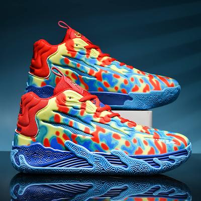 New Men's Basketball Shoes Slip Sports Shoes Fitness Training Shoes Male Sneakers