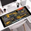 Custom Name excavator Theme Mouse Pad, Non Slip Rubber Base, Multifunctional Office & Home Decor, Perfect for Workspace Personalization.