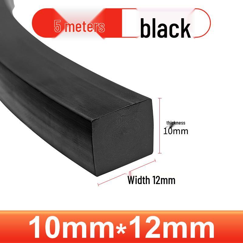 Durable Marine Rubber Seal: Wear-Resistant, Shock-Absorbing, Oil-Resistant, Anti-Slip, Waterproof Strips