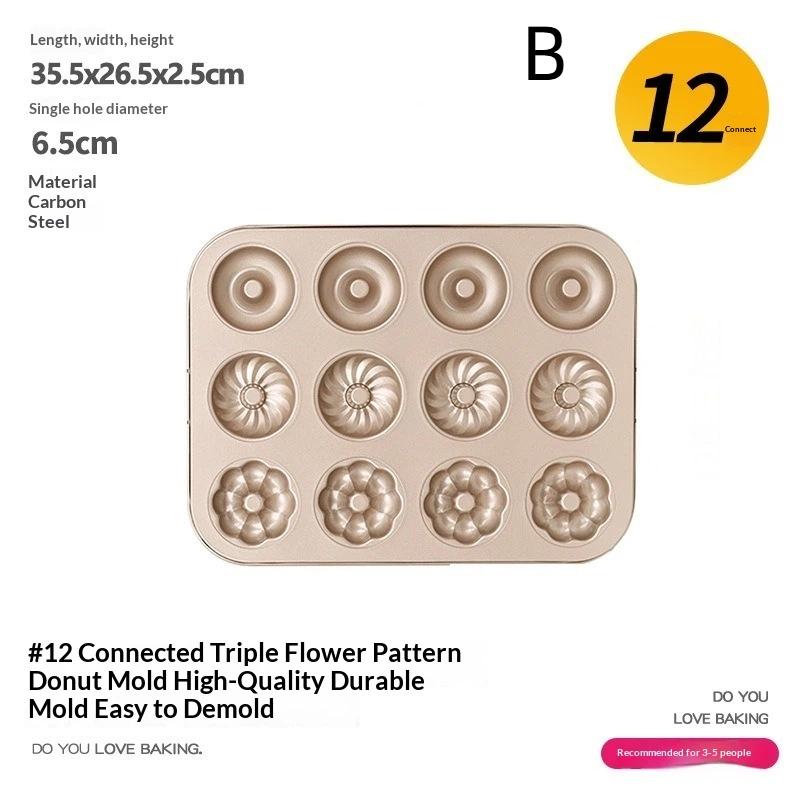 6/9/12 Cavity Butter Bear Madeleine Cake Mold Baking Tray For Oven Kitchen Cooking Utensils Commercial And Home Use