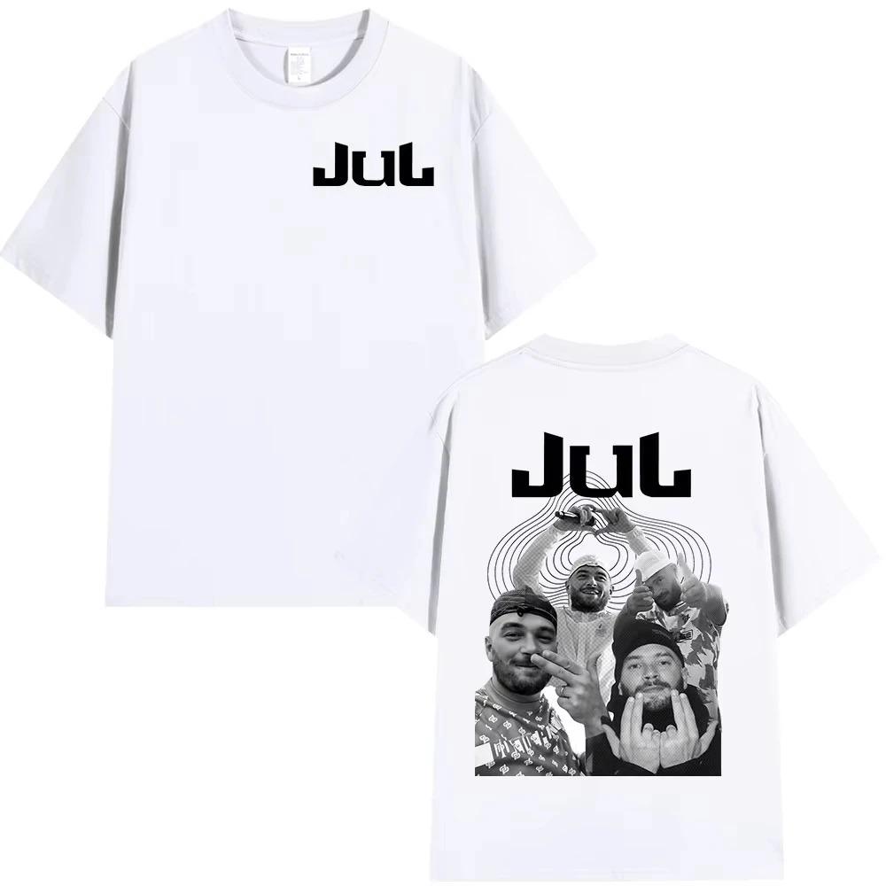 2026 Rapper Jul Alubm Graphic T-shirt Men Women Clothing Fashion Hip Hop T-shirts Casual Male Cotton Short Sleeves T Shirt Streetwear