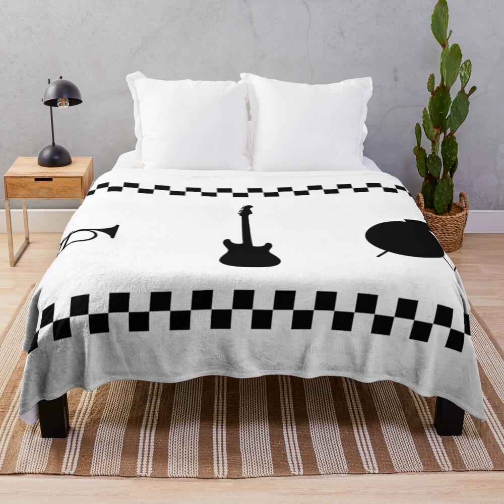 Ska Band Essentials Throw Blanket