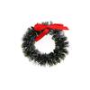 1:12 Dollhouse 4cm Christmas Wreath Ornament - Miniature Festive Hanging Prop