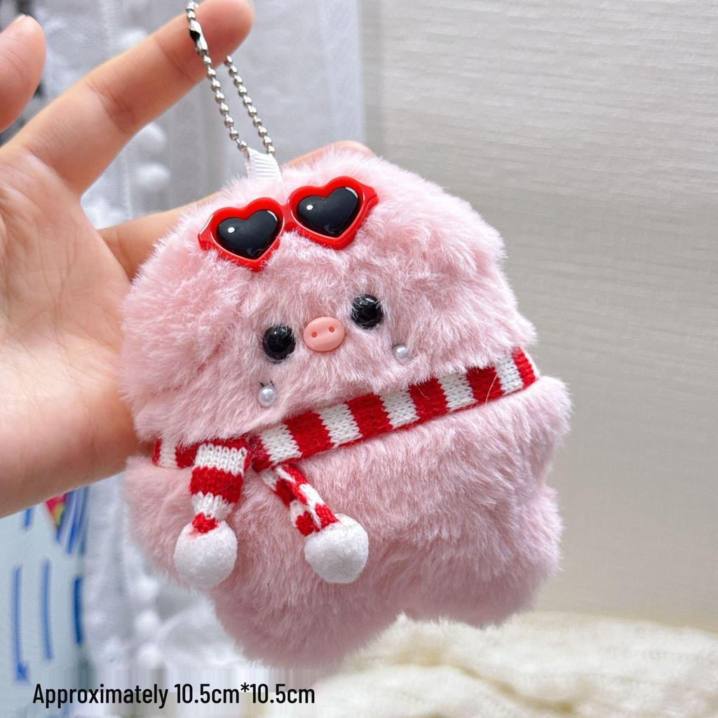 Plush Keychain Charm: Small Pendant Doll for Events & Street Stalls