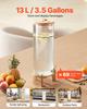 Drink Dispenser 13L Beverage Dispenser for Parties Glass with Stand