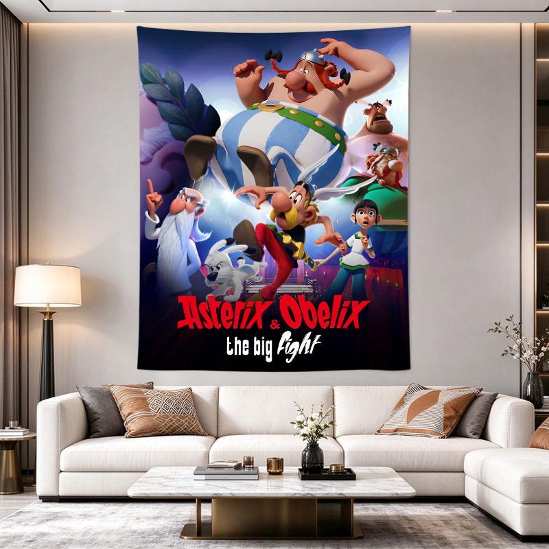 Asterix Obelix Der große Kampf Animationsfilm Poster Gruppenkunst Druck