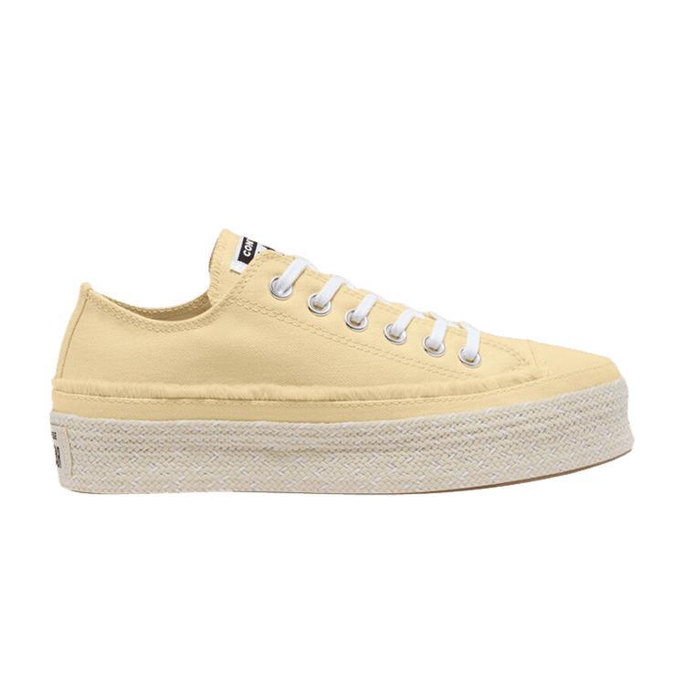 

Converse Chuck Taylor All Star Low Color Espadrille - Banana Cake Women Sneakers Yellow White 570772C