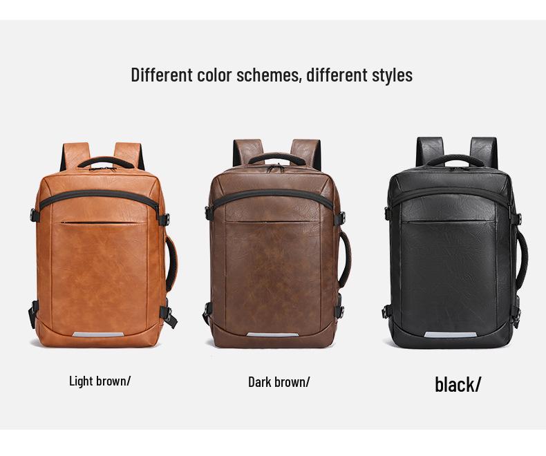 Herren Modischer Laptop-Rucksack - Großes Fassungsvermögen, Einfache Reise- & Schultasche