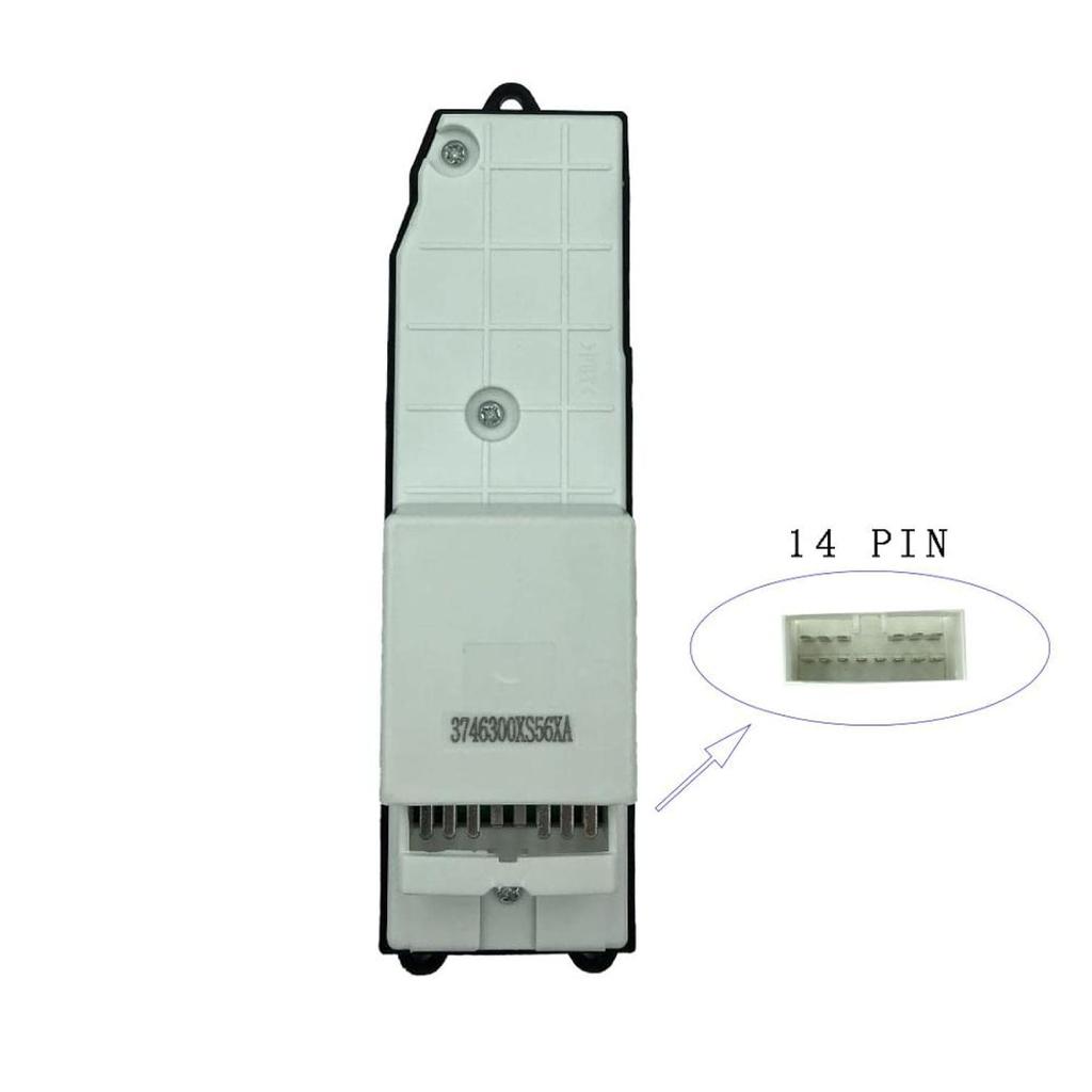 Window Switch Button for Great Wall M4 2012 2013 2014 2015,3746300XS56XA Window Left Front Glass Lifter Control Switch Button