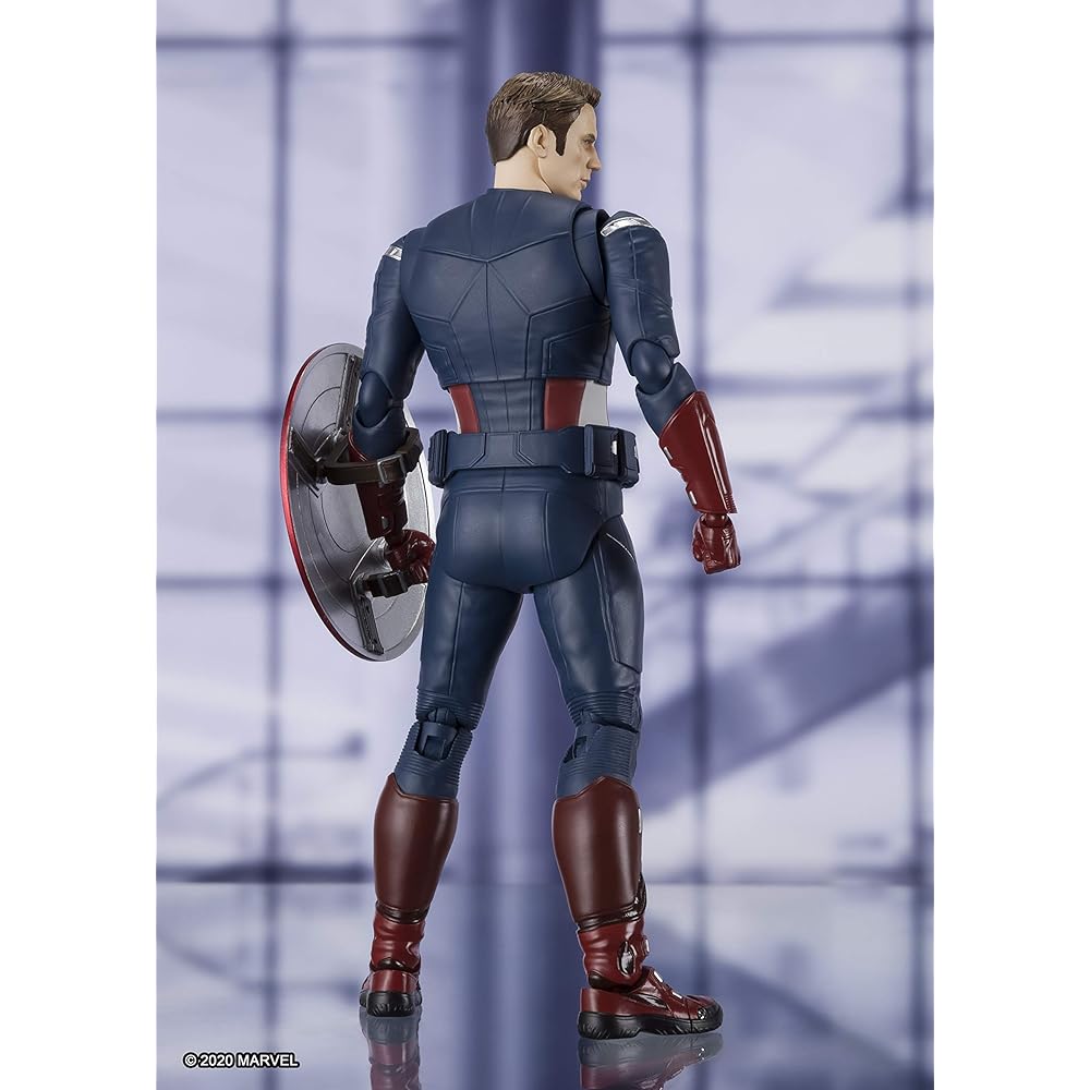 TAMASHII NATIONS S.H.Figuarts Captain America CAP vs. CAP Edition Action Figure Avengers: Endgame