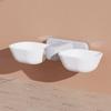 Cute Pet Feeding Bowl Detachable Hanging Cat Food Container Double Bowl Adjustable Height Dog Food Basin Pet Accessories