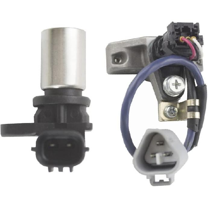 

2pcs Crankshaft + Camshaft Position Sensor Kits for 2005-2008 Toyota Tundra 4.7L; 2005-2007 Toyota Sequoia only fit On Timing Cover