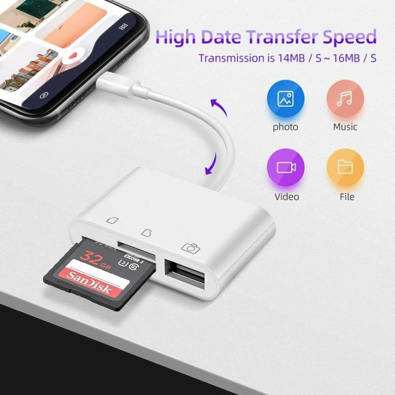 Kartenleser Typ-c Android Mobile Computer Multifunktions-OTG/SD/TF-Karte U Disk Reader