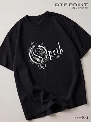 Black Opeth T-shirt, Metal Back In