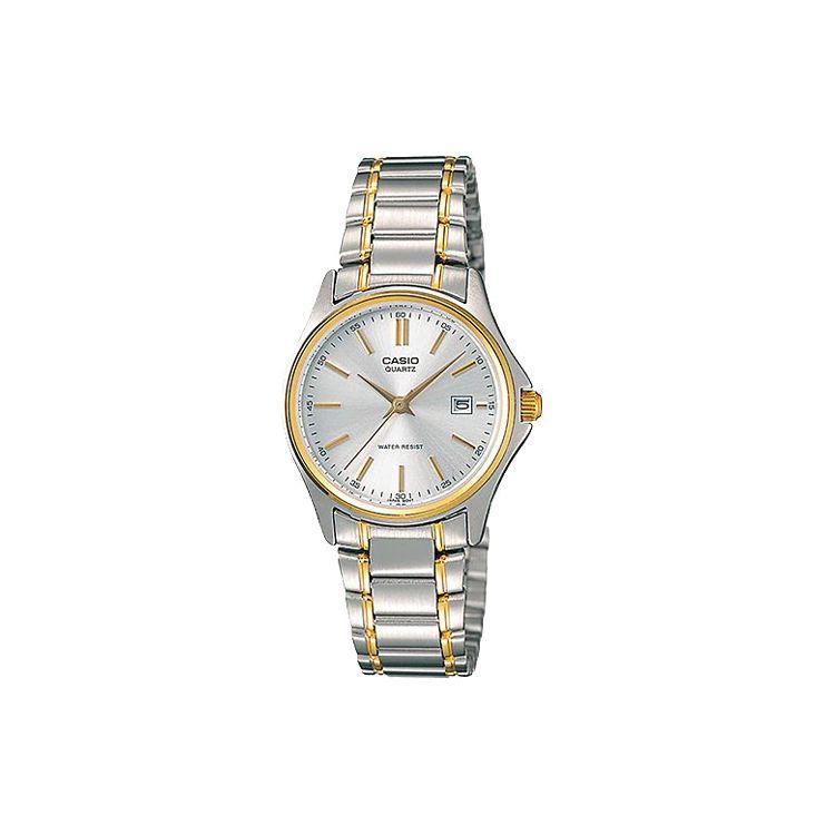 Casio Men's White Vintage Series Simple Retro Artistic Quartz Movet Stainless Steel Strap Watch Wo Watches Ltp-1183G-7A