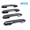 Nero Lucido Per Toyota Rav 4 2019-2025 Con (2 Serrature Intelligenti) Maniglia della Porta Guscio Decorativo Copertura Protettiva Finiture Accessori