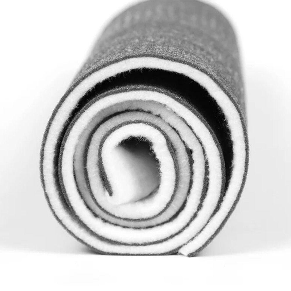 Double Layer Aquarium Sponge Filter White&Black Good Permeability Fish Tank Filter Cotton Sponge 1cm Thick