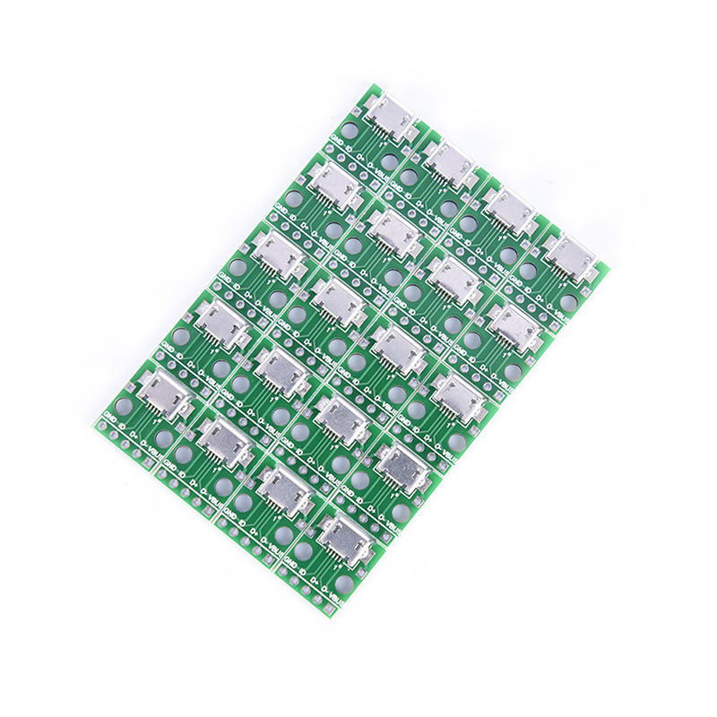 20Pcs Micro Usb To Dip 2.54Mm Adapter Connector Module Board Panel Female 5-Pin