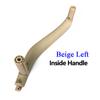 Auto Links Rechts Schwarz Beige Passagier Tür Inner Griff Panel Abdeckung Trim Ersatz Für BMW X5 X6 F15 F16 2014-2018