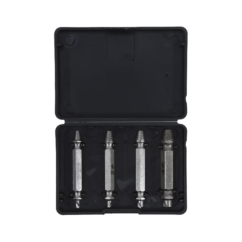 4/6Pcs Damaged Screw Extractor Drill Bit Set High Speed Steel Stripped Broken Bolt Remover Easy Out Demolition Repair Tool Kit Convenient