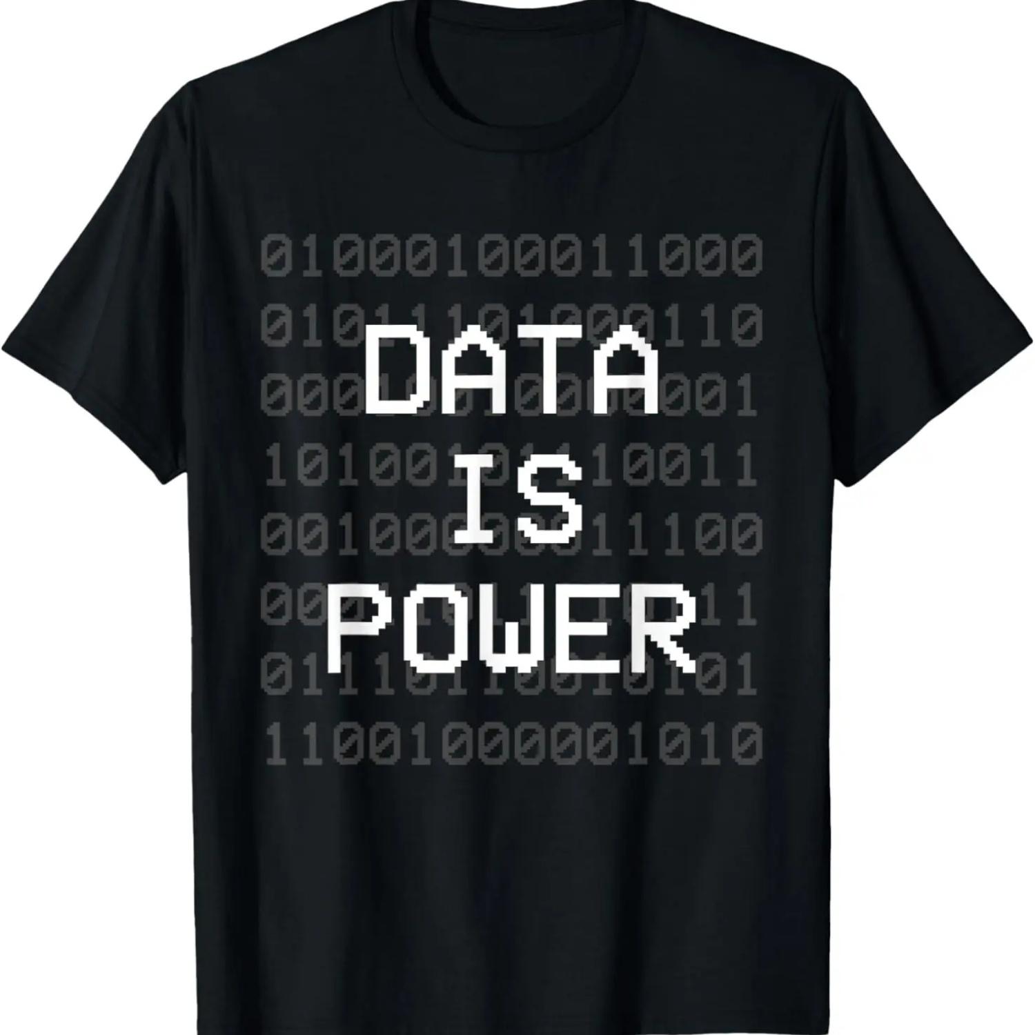 Футболка Хакер Программист Бинарный Код Данных S
