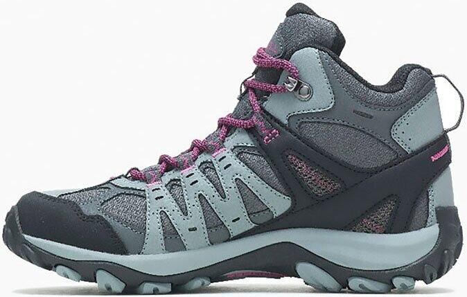 Men's Trekking Shoes Merrell Accentor 3 Gore-Tex Mid Boots Monument/fuchsia