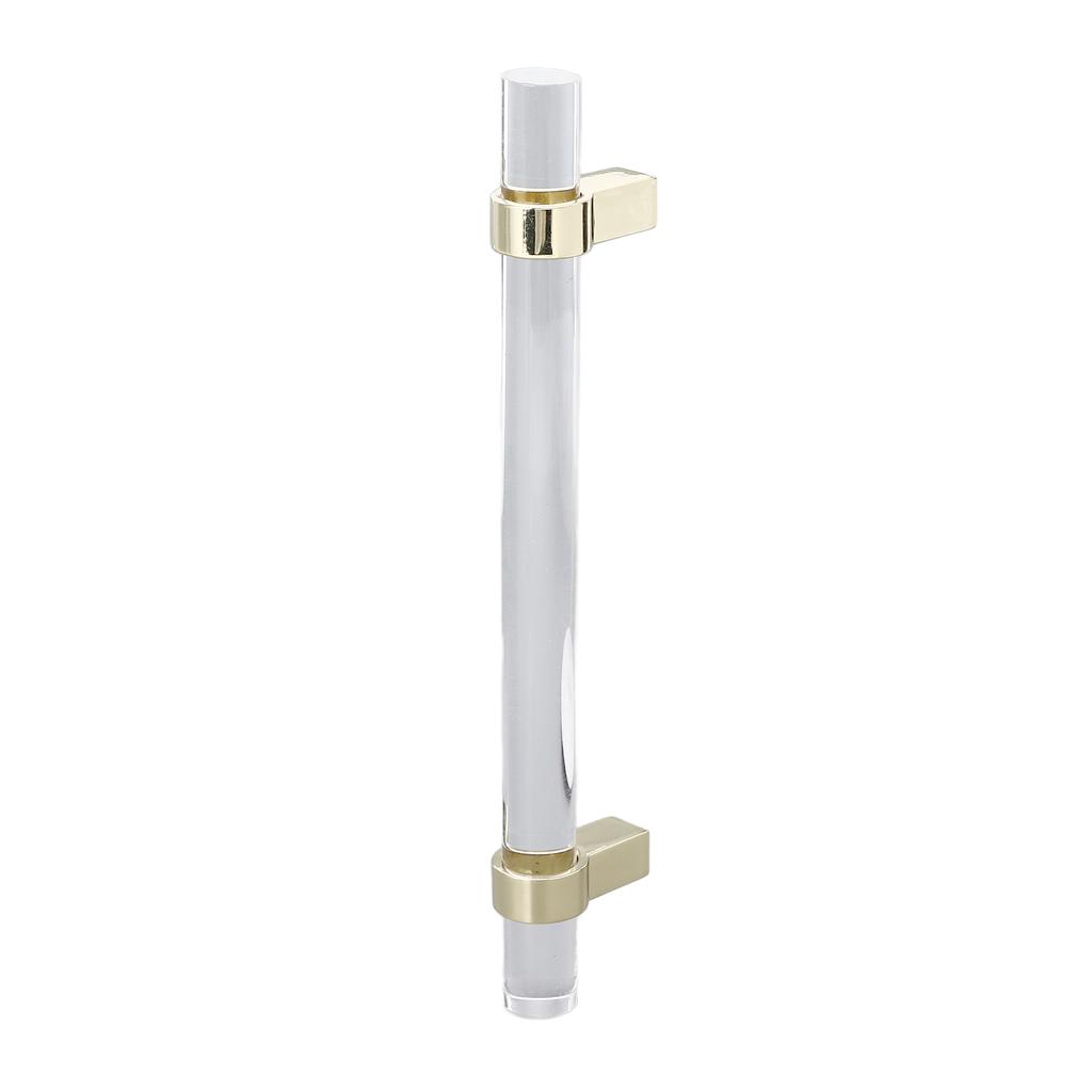 Crystal Acrylic Handle Modern Transparent Drawer Pull Handle for Closets Bookcases Shoe Cabinet