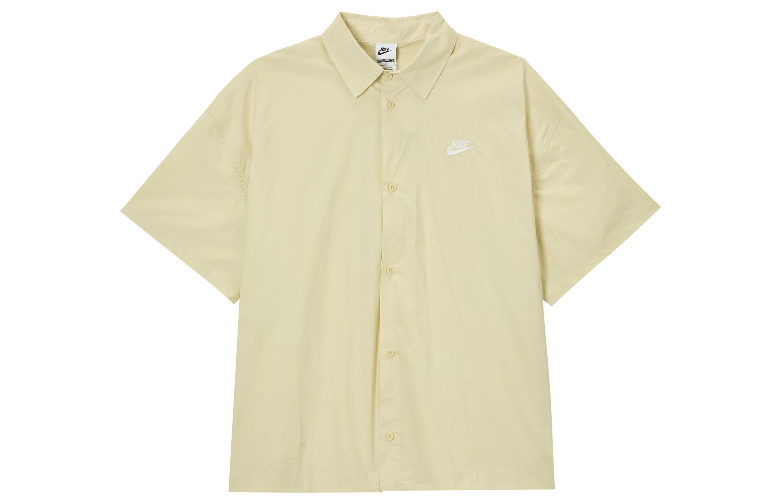 Nike Club SS25 Shirt Men s Light Khaki/White HJ2027-234 L