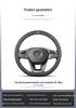 BAIC Senova X35/X25/D50/X55 Echtes Leder Lenkradbezug - Ultradünnes Design