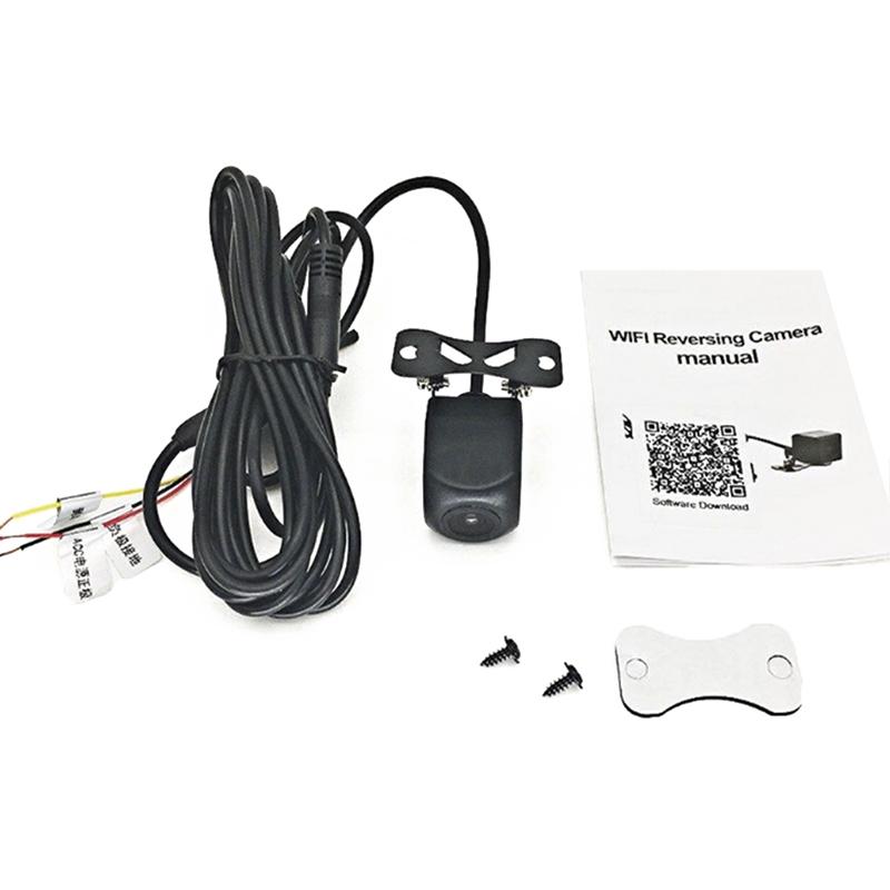 150° Wifi Wireless Cameră Retrovizoare Auto Cameră de Rezervă Marșarier Dispozitiv de Monitorizare