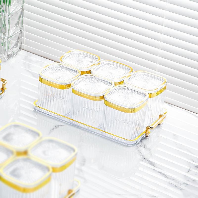 Sealed Tank, Grain Storage Box, Transparent Plastic Small Jar, Food Jar, Kitchen Food Grade Grain Storage Box