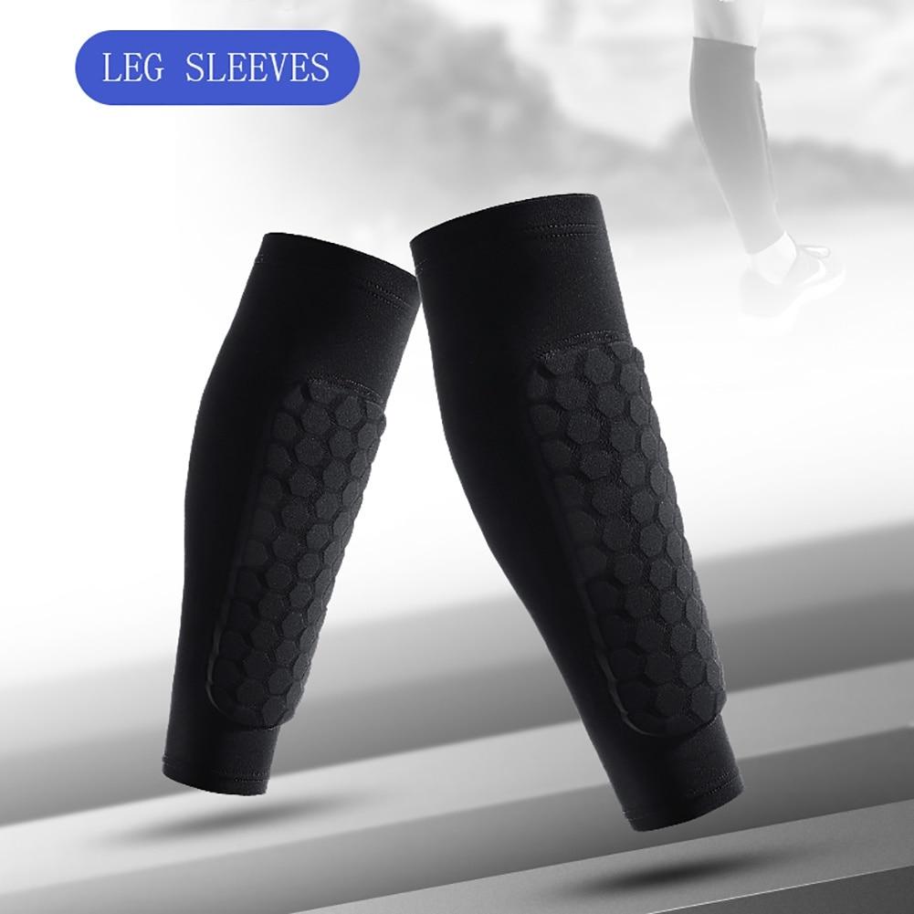 

Спорт на открытом воздухе, футбольные сотовые гольфы из ЭВА, предотвращающие столкновения, дышащие футбольные носки для защиты икры